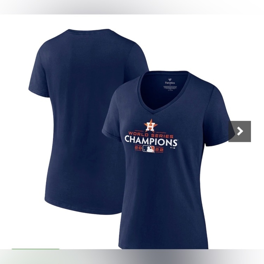 Houston Astros Fanatics Branded - NEW - Women's 2022 World Series T-Shirt